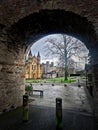 Buckfast AbbeyÃÂ forms part of an activeÃÂ BenedictineÃÂ monastery atÃÂ Buckfast, nearÃÂ Buckfastleigh,ÃÂ Devon,